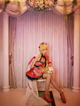《lovelive！》绚濑绘里小恶魔 C O S P L A Y_Lovelive！小恶魔觉醒绘里 (3)