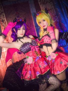 《lovelive！》绚濑绘里小恶魔 C O S P L A Y_Love Live! ψ Sweet devil ψ 绘 (6)