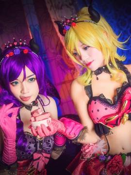 《lovelive！》绚濑绘里小恶魔 C O S P L A Y_Love Live! ψ Sweet devil ψ 绘 (10)