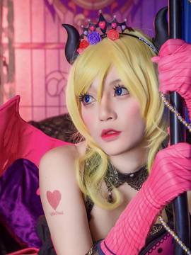 《lovelive！》绚濑绘里小恶魔 C O S P L A Y_Love Live! ψ Sweet devil ψ 绘 (12)