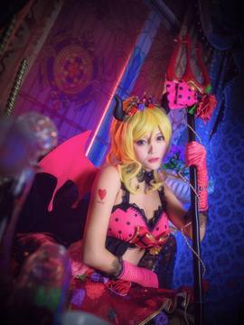 《lovelive！》绚濑绘里小恶魔 C O S P L A Y_Love Live! ψ Sweet devil ψ 绘 (13)