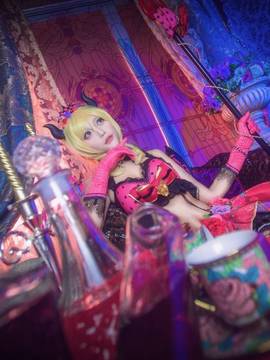 《lovelive！》绚濑绘里小恶魔 C O S P L A Y_Love Live! ψ Sweet devil ψ 绘 (15)