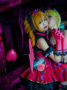 《lovelive！》绚濑绘里小恶魔 C O S P L A Y_Love Live！高坂穗乃果&绚濑绘里の小恶魔 (7)