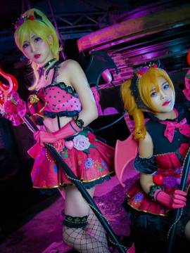 《lovelive！》绚濑绘里小恶魔 C O S P L A Y_Love Live！高坂穗乃果&绚濑绘里の小恶魔 (9)