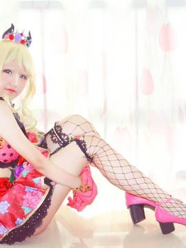 《lovelive！》绚濑绘里小恶魔 C O S P L A Y_Love Live！小恶魔觉醒绘 (1)