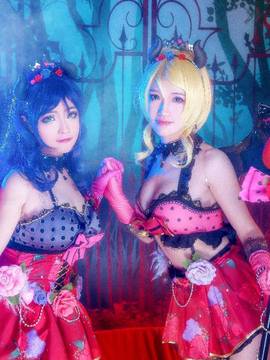 《lovelive！》绚濑绘里小恶魔 C O S P L A Y_Love Live！小恶魔觉醒绘 (4)