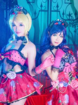 《lovelive！》绚濑绘里小恶魔 C O S P L A Y_Love Live！小恶魔觉醒绘 (5)
