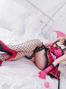 《lovelive！》绚濑绘里小恶魔 C O S P L A Y_小恶魔绘里 光与暗 (9)
