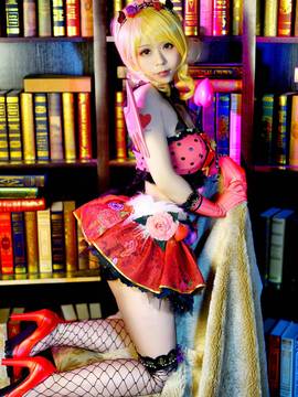 《lovelive！》绚濑绘里小恶魔 C O S P L A Y_小恶魔绘里 光与暗 (2)