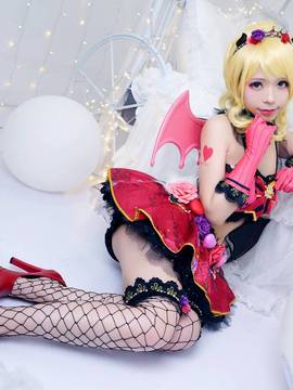 《lovelive！》绚濑绘里小恶魔 C O S P L A Y_小恶魔绘里 光与暗 (6)