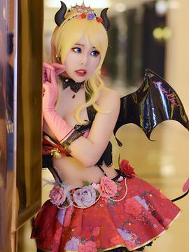 《lovelive！》绚濑绘里小恶魔 C O S P L A Y_lovelive，绘里小恶魔觉醒 (4)