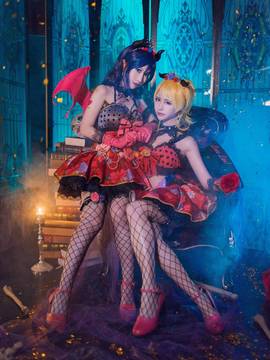 《lovelive！》绚濑绘里小恶魔 C O S P L A Y_lovelive，绘里小恶魔觉醒 (10)