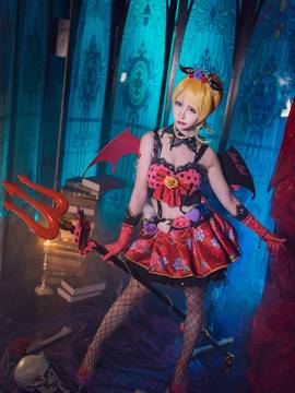 《lovelive！》绚濑绘里小恶魔 C O S P L A Y_lovelive，绘里小恶魔觉醒 (15)
