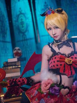 《lovelive！》绚濑绘里小恶魔 C O S P L A Y_lovelive，绘里小恶魔觉醒 (19)