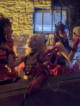 《lovelive！》绚濑绘里小恶魔 C O S P L A Y_《恶魔的王座》 (6)