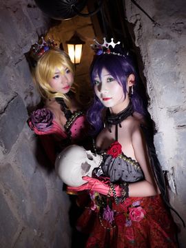 《lovelive！》绚濑绘里小恶魔 C O S P L A Y_《恶魔的王座》 (8)