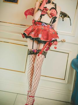 《lovelive！》绚濑绘里小恶魔 C O S P L A Y_绘里小恶魔·罪恶的果实是否使你甘之如饴 (1)