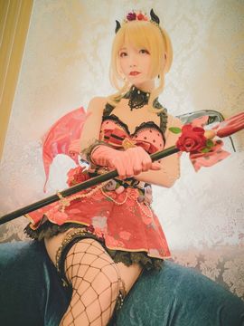 《lovelive！》绚濑绘里小恶魔 C O S P L A Y_绘里小恶魔·罪恶的果实是否使你甘之如饴 (3)