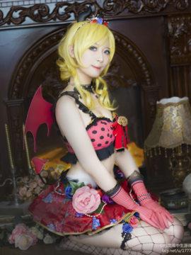 《lovelive！》绚濑绘里小恶魔 C O S P L A Y_【专属于你的小恶魔可是会咬人的