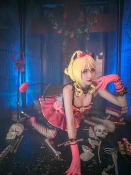 《lovelive！》绚濑绘里小恶魔 C O S P L A Y_【专属于你的小恶魔可是会咬人的