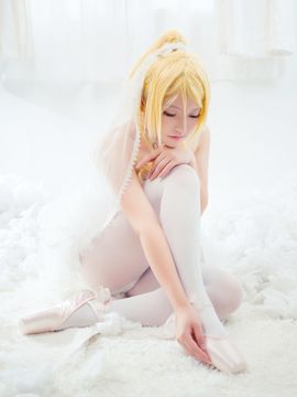 《lovelive！》绚濑绘里天鹅湖芭蕾裙C O S P L A Y_绚濑绘里同人芭蕾 (4)