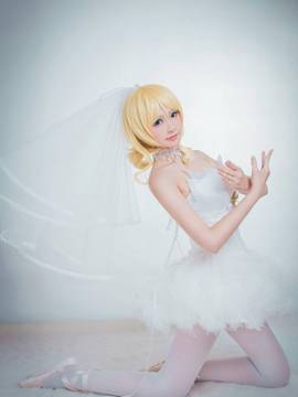 《lovelive！》绚濑绘里天鹅湖芭蕾裙C O S P L A Y_绘里芭蕾天鹅湖 (3)