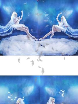 《lovelive！》绚濑绘里天鹅湖芭蕾裙C O S P L A Y_LOVE LIVE 跟我一起跳芭蕾吗 (3)