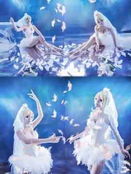 《lovelive！》绚濑绘里天鹅湖芭蕾裙C O S P L A Y_LOVE LIVE 跟我一起跳芭蕾吗 (8)