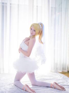 《lovelive！》绚濑绘里天鹅湖芭蕾裙C O S P L A Y_绚濑绘里 同人天鹅湖.ver (3)