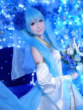 《VOCALOID》miku魔王花嫁 C O S P L A Y_miku魔王花嫁 C O S (7)
