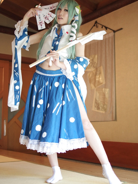 [La・in⌒☆”] IDOLATRY 東方Project 東風谷早苗_079