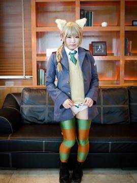 [SEVEN D SISTERS] 145㌢Eカップ黒髪ぱっつん美少女レイヤーこむぎ 17リーネ_023