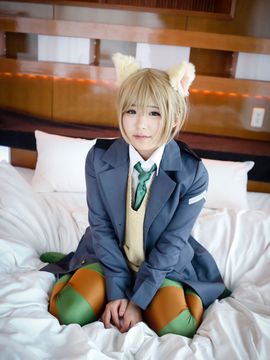 [SEVEN D SISTERS] 145㌢Eカップ黒髪ぱっつん美少女レイヤーこむぎ 17リーネ_081