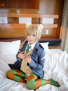 [SEVEN D SISTERS] 145㌢Eカップ黒髪ぱっつん美少女レイヤーこむぎ 17リーネ_084