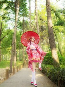 《Love Live!》真姬夏日祭浴衣觉醒 C O S P L A Y_真姬夏日祭浴衣觉醒 C O S (1)