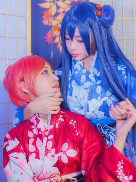 《Love Live!》真姬夏日祭浴衣觉醒 C O S P L A Y_新年快乐MAKI (11)