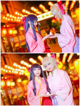 《魔卡少女樱》木之本樱卒业服 C O S P L A Y_小樱知世#行灯袴# (2)