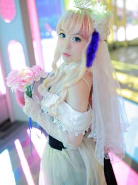 《超时空要塞 F》 雪露·诺姆海报婚纱 C O S P L A Y_0014