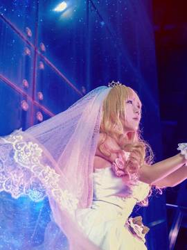 《MACROSS F》 银河妖精 SherylNome婚纱 C O S P L A Y_0007