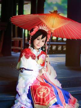 《Love Live! 》矢泽妮可七福神微笑天女C O S P L A Y_妮可要给大家带来幸福！ (3)