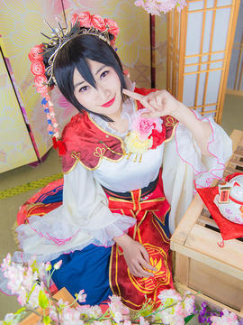 《Love Live! 》矢泽妮可七福神微笑天女C O S P L A Y_七福神nico (1)