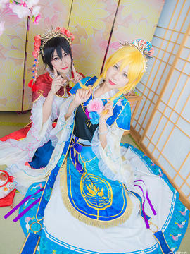 《Love Live! 》矢泽妮可七福神微笑天女C O S P L A Y_七福神nico (6)