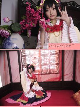 《Love Live! 》矢泽妮可七福神微笑天女C O S P L A Y_福神Nico~ (12)