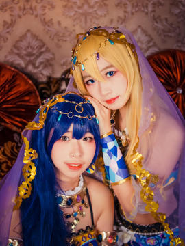 《love live!》园田海未舞娘觉醒 C O S P L A Y_风暴花园 舞娘觉醒ver海 (7)