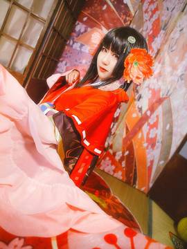 《阴阳师手游》樱花妖 C O S P L A Y_樱花妖cos (9)