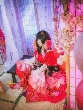 《阴阳师手游》樱花妖 C O S P L A Y_——阴阳师 樱花妖—— (6)