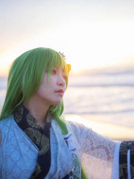 《东方Project》东风谷早苗☆開海 C O S P L A Y_0011