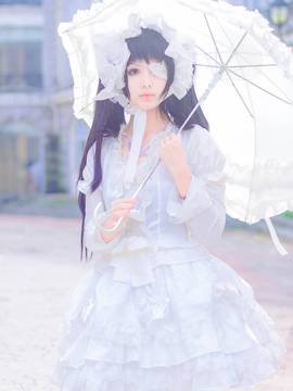 《约会大作战》时崎狂三雪白LOILTA洋装 C O S P L A Y_0005