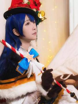 《Love Live! 》海爷唱诗班圣诞节觉醒 C O S P L A Y_海未 (11)