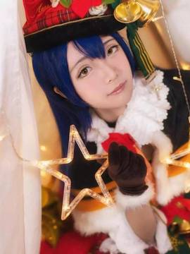《Love Live! 》海爷唱诗班圣诞节觉醒 C O S P L A Y_海未 (13)